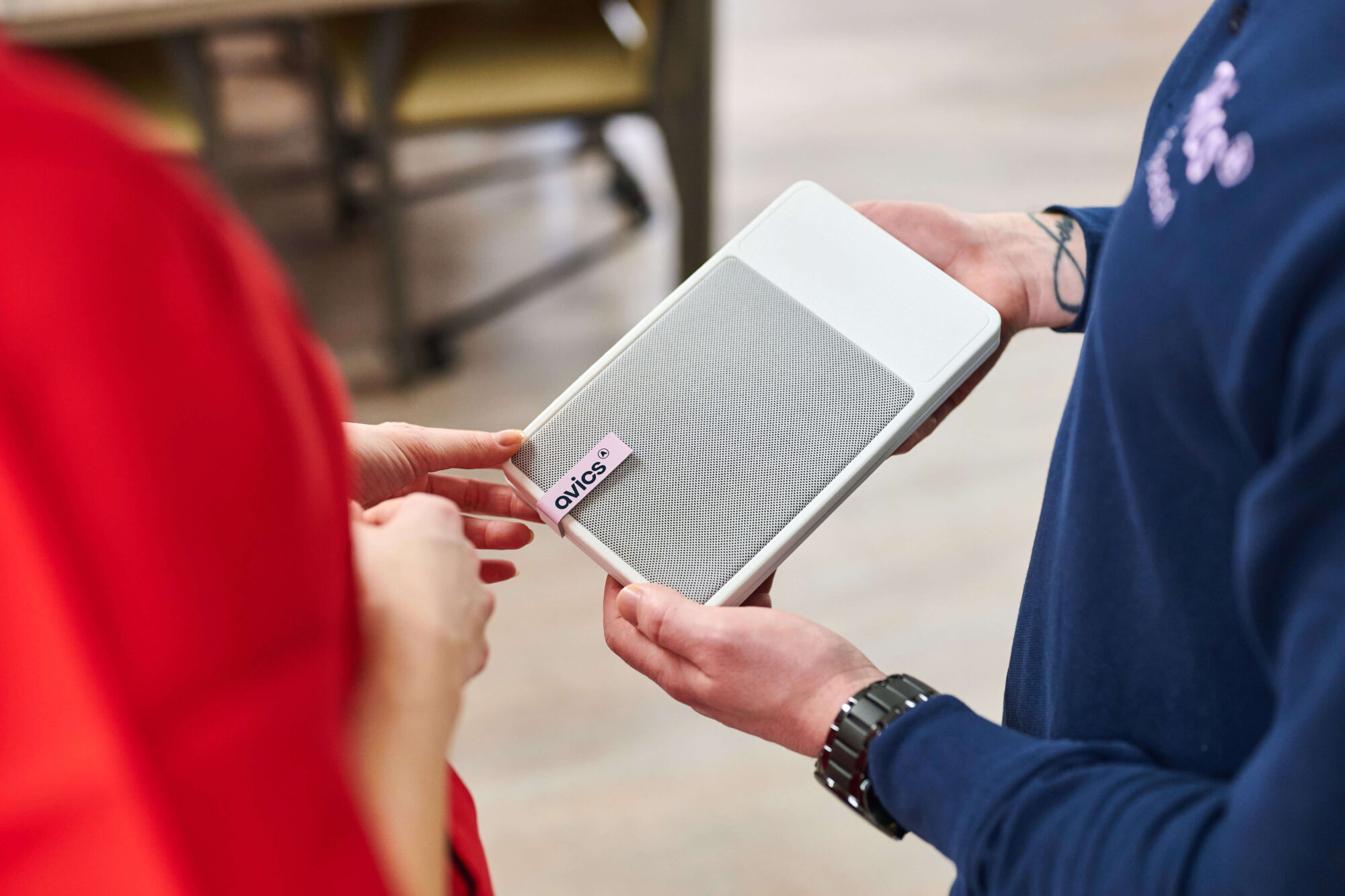 HC1000 in hand